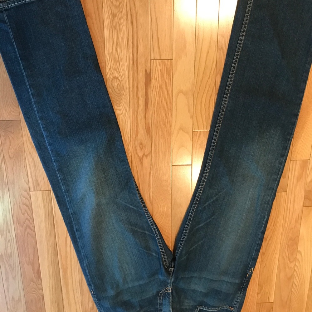 Virtue jeans.